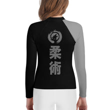 Load image into Gallery viewer, Youth Rash Guard - Ranked - Grey Belt
