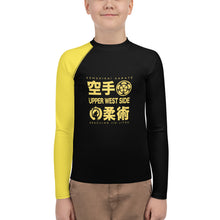 Load image into Gallery viewer, Youth Rash Guard - Ranked - Yellow Belt
