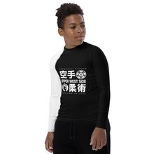 Load image into Gallery viewer, Youth Rash Guard - Ranked - White Belt