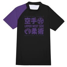 Load image into Gallery viewer, Adult short sleeve rash guard (Purple Belt)