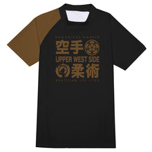 Load image into Gallery viewer, Adult short sleeve rash guard (Brown Belt)