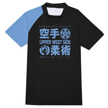 Load image into Gallery viewer, Adult short sleeve rash guard (Blue Belt)