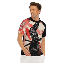 Load image into Gallery viewer, Adult short sleeve rash guard (Red Samurai)