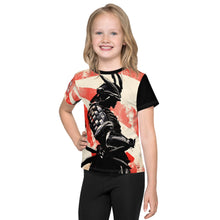 Load image into Gallery viewer, Kids Graphical T-shirt - "Red Samurai"