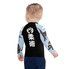 Load image into Gallery viewer, Little Kids Rash Guard (3-6) - "Dinosaurs"