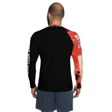 Load image into Gallery viewer, Men's Long Sleeve Rash Guard - Red Samurai
