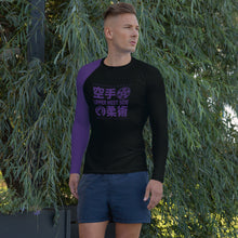 Load image into Gallery viewer, Men's Rash Guard, Ranked - Purple Belt