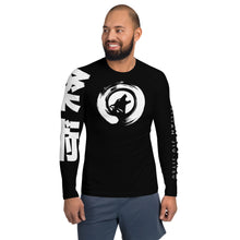 Load image into Gallery viewer, Men's Long Sleeve Rash Guard - Simple B/W