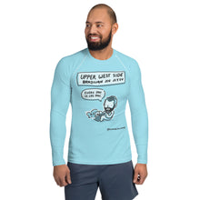 Load image into Gallery viewer, Men&#39;s Long Sleeve Rash Guard - Leg Day
