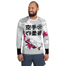 Load image into Gallery viewer, Men&#39;s Long Sleeve Rash Guard - Cherry Blossom
