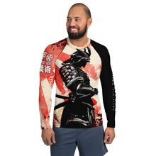 Load image into Gallery viewer, Men's Long Sleeve Rash Guard - Red Samurai