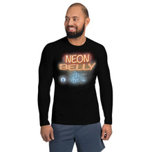 Load image into Gallery viewer, Men's Long Sleeve Rash Guard - "Neon Belly"