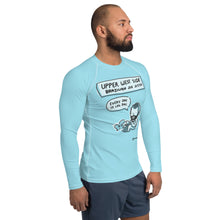 Load image into Gallery viewer, Men's Long Sleeve Rash Guard - Leg Day