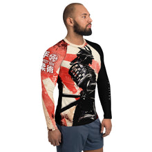 Load image into Gallery viewer, Men's Long Sleeve Rash Guard - Red Samurai