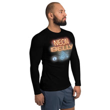 Load image into Gallery viewer, Men's Long Sleeve Rash Guard - "Neon Belly"