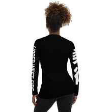 Load image into Gallery viewer, Women's Long Sleeve Rash Guard - Simple B/W