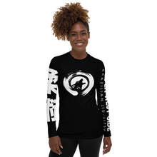 Load image into Gallery viewer, Women's Long Sleeve Rash Guard - Simple B/W