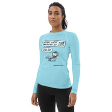 Load image into Gallery viewer, Women's Long Sleeve Rash Guard - Leg Day