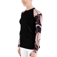 Load image into Gallery viewer, Women's Rash Guard (Flowers 2)