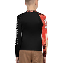 Load image into Gallery viewer, Kid's Rash Guard - "Red Samurai"