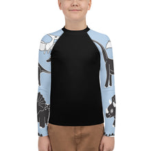 Load image into Gallery viewer, Kid's Rash Guard - "Dinosaurs"