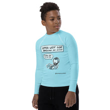 Load image into Gallery viewer, Kid's Rash Guard - "Leg Day"