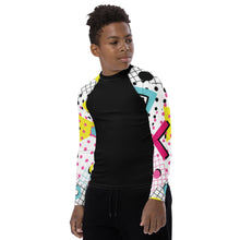 Load image into Gallery viewer, Kid's Rash Guard - "Geometric"