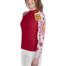 Load image into Gallery viewer, Kid's Rash Guard - "Valentine's Day"