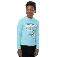 Load image into Gallery viewer, Kid's Rash Guard - "Leg Day"