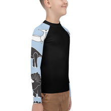 Load image into Gallery viewer, Kid's Rash Guard - "Dinosaurs"