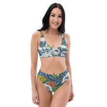 Load image into Gallery viewer, Recycled high-waisted bikini
