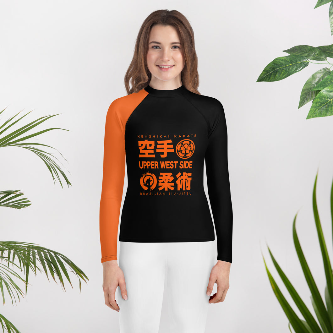 Youth Rash Guard - Ranked - Orange Belt