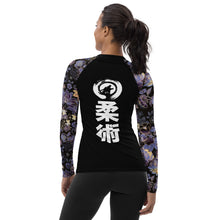 Load image into Gallery viewer, Women&#39;s Rash Guard (Flower Sleeves)
