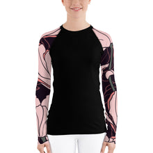 Load image into Gallery viewer, Women&#39;s Rash Guard (Flowers 2)
