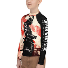 Load image into Gallery viewer, Kid&#39;s Rash Guard - &quot;Red Samurai&quot;

