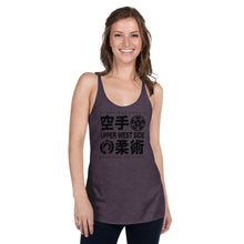 Load image into Gallery viewer, Women&#39;s Racerback Tank - Front Only - Dark Logo
